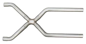 Pypes Performance Exhaust - Pypes Performance Exhaust Off-Road Exhaust X-Pipe 3-1/2" Diameter Stainless Natural - Universal