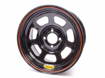 Bassett Racing Wheels - Bassett Racing Wheels D-Hole Lightweight Wheel 14 x 7" 2.000" Backspace 4 x 100 mm - Steel