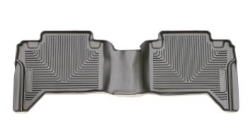 Husky Liners - Husky Liners 2nd Seat Floor Liner X-Act Contour Plastic Black - Toyota Tacoma 2005-15