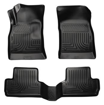 Husky Liners - Husky Liners Front/2nd Seat Floor Liner Weatherbeater Plastic Black - Buick Verano 2012-15