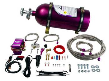 Comp Cams - Comp Cams Wet Nitrous Oxide System 75-175 HP 10 lb Bottle Purple - Ford Mustang GT 2005-10