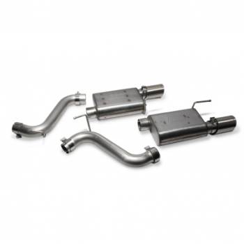 BBK Performance - BBK Performance VariTune Exhaust System Axle Back 3" Tailpipe 4" Tips - Stainless