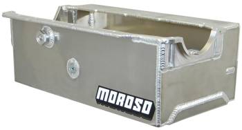 Moroso Performance Products - Moroso Performance Products Sprint Car Engine Oil Pan Wet Sump 9-1/2 qt 7-1/4" Deep - Aluminum