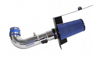 BBK Performance - BBK Performance Power Plus Air Induction System Reusable Oiled Filter Chrome Chevy V6 - Chevy Camaro 2012-14