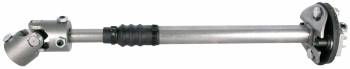 Borgeson - Borgeson Direct Replacement Steering Shaft Full-Size Telescoping Steel - Natural