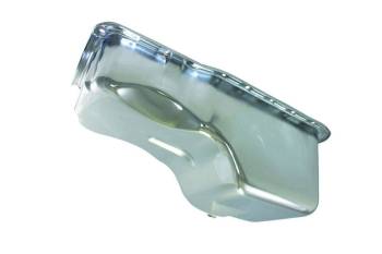 Specialty Products - Specialty Products Rear Sump Engine Oil Pan Stock Capacity Stock Depth Steel - Chrome