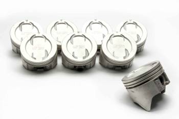 Speed Pro - Speed Pro Cast Piston 4.030" Bore 5/64 x 5/64 x 3/16" Ring Grooves Small Block Ford - Set of 8