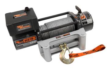 Mile Marker - Mile Marker ES-Series Winch 15,000 lb Capacity Roller Fairlead 12 ft Remote - 25/64" x 79 ft Steel Rope
