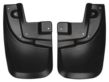 Husky Liners - Husky Liners Front Mud Flap Plastic Black/Textured Toyota Tacoma 2005-14 - Pair