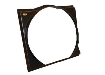 Dominator Racing Products - Dominator Racing Products 22" Wide Fan Shroud 19" Tall 3" Deep Cut to Fit - Plastic
