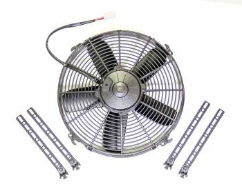 SPAL - SPAL Advanced Technologies Low Profile Electric Cooling Fan 12" Fan Pusher 861 CFM - Straight Blade