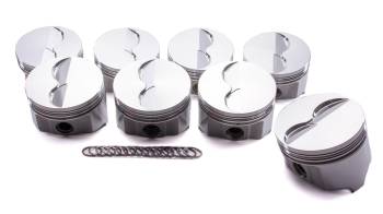 Icon Pistons - Icon Pistons Premium Forged Piston Forged 4.350" Bore 1/16 x 1/16 x 3/16" Ring Grooves - Minus 4.5 cc