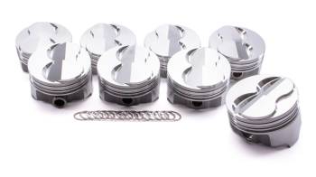Icon Pistons - Icon Pistons Premium Forged Piston Forged 4.280" Bore 1/16 x 1/16 x 3/16" Ring Grooves - Plus 18.0 cc - Big Block Chevy - Set of 8