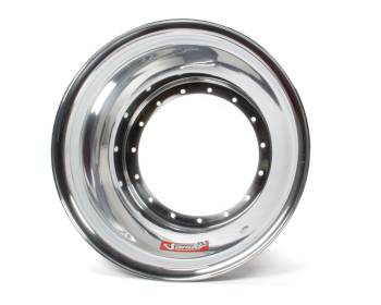Sander Engineering - Sander Engineering Outer Wheel Shell 15 x 8" Aluminum Polished - Each
