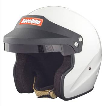 RaceQuip - RaceQuip OF15 Helmet - White - Medium - Small