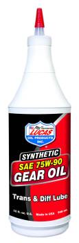Lucas Oil Products - Lucas Oil Products Transmission and Differential Gear Oil 75W90 Synthetic 1 qt - Set of 12