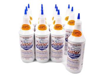 Lucas Oil Products - Lucas Oil Products Heavy Duty Oil Stabilizer Motor Oil Additive Conventional 1 qt - Set of 12
