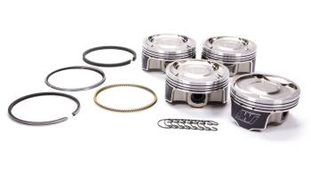 Wiseco - Wiseco Sports Compact Piston and Ring Forged 100.00 mm Bore 1.2 x 1.5 x 2.0 mm Ring Groove - Minus 19.0 cc