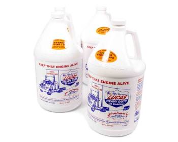 Lucas Oil Products - Lucas Oil Products Heavy Duty Oil Stabilizer Motor Oil Additive Conventional 1 gal - Set of 4
