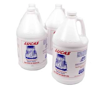Lucas Oil Products - Lucas Oil Products Heavy Duty Gear Oil 80W90 Conventional 1 gal - Set of 4