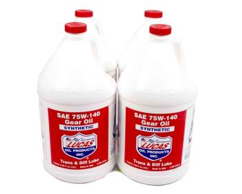 Lucas Oil Products - Lucas Oil Products Transmission and Differential Gear Oil 75W140 Synthetic 1 gal - Set of 4