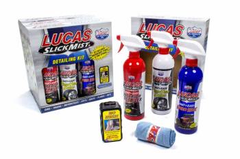 Lucas Oil Products - Lucas Oil Products Slick Mist Detailer 4 Interior Detailer/4 Tire and Trim Shine/4 Speed Wax