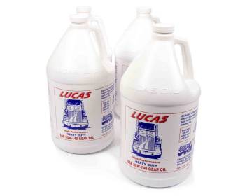 Lucas Oil Products - Lucas Oil Products Heavy Duty Gear Oil 85W140 Conventional 1 gal - Set of 4