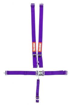 RaceQuip - RaceQuip 5 Point Harness Latch and Link SFI-16.1 Pull Down Adjust - Bolt-On/Wrap Around