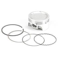 Sportsman Racing Products - Sportsman Racing Products Professional Series Piston and Ring Forged 3.572" Bore 1.2 x 1.5 x 3.0 mm Ring Groove - Minus 17.0 cc