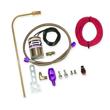 Comp Cams - Comp Cams Single Outlet Nitrous Oxide Purge Kit V-Pattern Purge Cloud Solenoid/Wiring/Fittings/Button 4 AN Threads - Kit