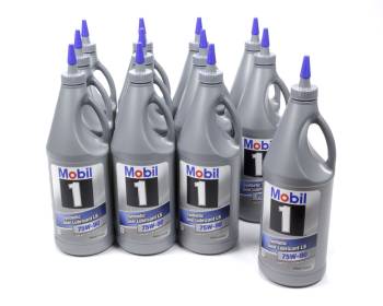Mobil 1 - Mobil 1 75W90 Gear Oil Synthetic 1 qt - Set of 12