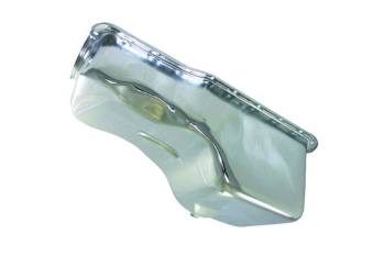 Specialty Products - Specialty Products Front Sump Engine Oil Pan Stock Capacity Stock Depth Steel - Chrome