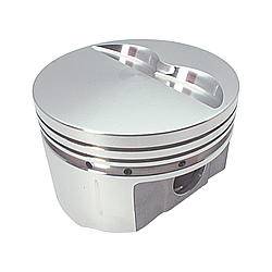 Sportsman Racing Products - SRP 440 Big Block Wedge Piston Forged 4.350" Bore 1/16 x 1/16 x 3/16" Ring Grooves - Minus 6.0 cc