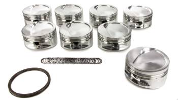 JE Pistons - JE Pistons Big Block Inverted Dome Piston Forged 4.500" Bore 1/16 x 1/16 x 3/16" Ring Grooves - Minus 20.0 cc