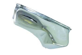Specialty Products - Specialty Products Front Sump Engine Oil Pan Stock Capacity Stock Depth Steel - Chrome
