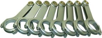 Eagle Specialty Products - Eagle H Beam Connecting Rod 6.123" Long Bushed 7/16" Cap Screws - Forged Steel