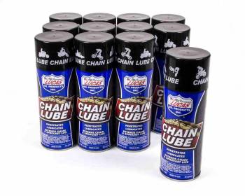 Lucas Oil Products - Lucas Oil Products Semi-Synthetic Chain Lubricant 11.00 oz Aerosol - Set of 12