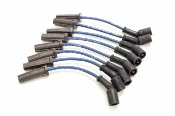 Moroso Performance Products - Moroso Performance Products Ultra 40 Spark Plug Wire Set Spiral Core 7 mm Blue - Factory Style Boots/Terminals