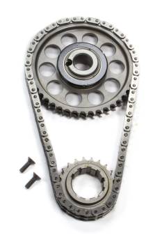 Rollmaster / Romac - ROLLMASTER-ROMAC Red Series Timing Chain Set Double Roller Keyway Adjustable 0.005" Shorter - Needle Bearing