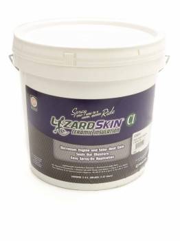 LizardSkin - LizardSkin Spray On Heat Barrier 500 Degree Fahrenheit Maximum Ceramic White - 2 gal Bucket