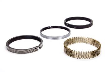Hastings - Hastings 4.380" Bore Piston Rings File Fit 1/16 x 1/16 x 3/16" Thick Standard Tension - Moly