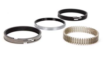 Hastings - Hastings 4.390" Bore Piston Rings 5/64 x 5/64 x 3/16" Thick Standard Tension Moly - 8 Cylinder