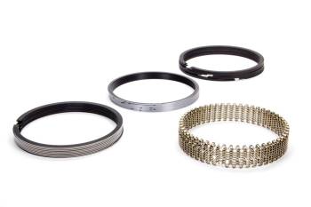 Hastings - Hastings 4.530" Bore Piston Rings File Fit 1/16 x 1/16 x 3/16" Thick Standard Tension - Moly