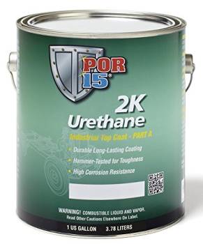 POR-15 - Por-15 2K Urethane Paint 2 Step Urethane Dark Gray - 1 gal Can