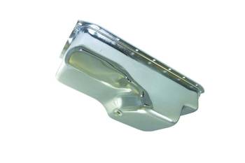 Specialty Products - Specialty Products Rear Sump Engine Oil Pan Stock Capacity Stock Depth Steel - Chrome