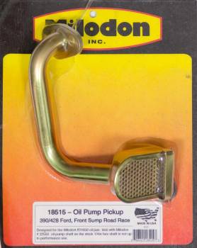 Milodon - Milodon Road Race Oil Pump Pickup Screw-In 7-1/2" Deep Pan Ford FE-Series - Each