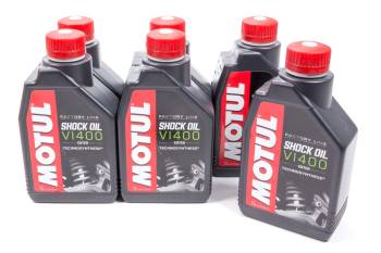 Motul - Motul Shock Oil Factory Line Shock Oil VI 400 Semi-Synthetic 1 L - Set of 12