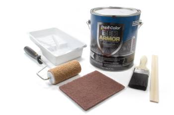 Dupli-Color / Krylon - Dupli-Color Bed Armor Bedliner Roller/Tray/Stir Stick/Brush/Scuff Pad Urethane Black - 1 Gallon Can