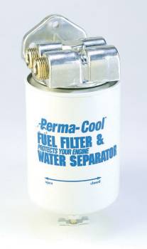 Perma-Cool - Perma-Cool High Performance Fuel Filter Canister 2 Micron Paper Element - 1/2" NPT Female In/Outlet