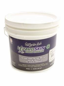 LizardSkin - LizardSkin Spray On Heat Barrier 500 Degree Fahrenheit Maximum Ceramic White - 1 gal Bucket